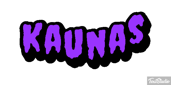 Kaunas Effetto testo