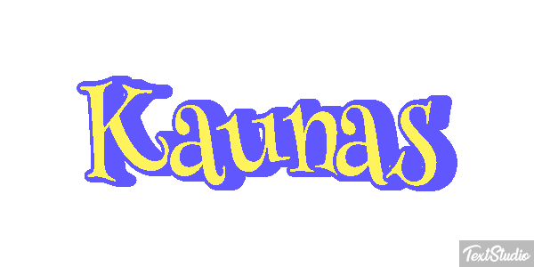 Kaunas Effetto testo
