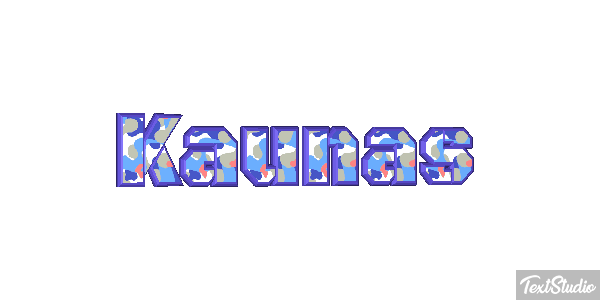 Kaunas Effetto testo