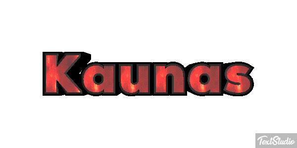 Kaunas Effetto testo