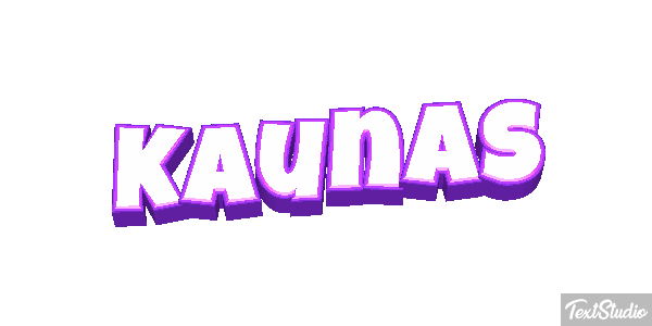 Kaunas Effetto testo