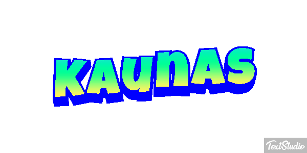Kaunas Effetto testo