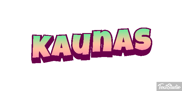 Kaunas Effetto testo