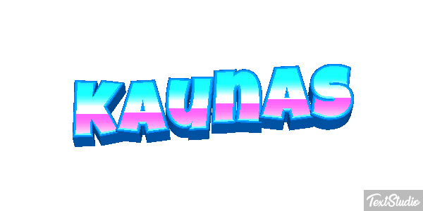Kaunas Effetto testo