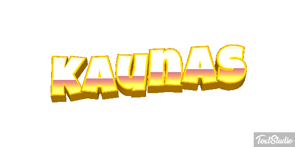 Kaunas Effetto testo