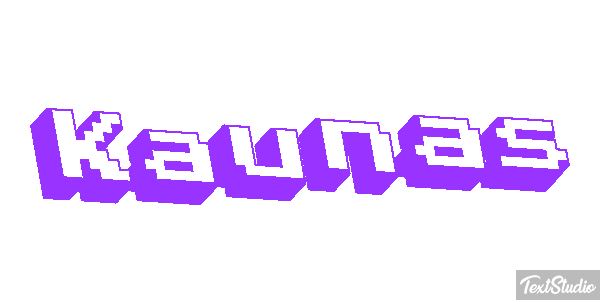 Kaunas Effetto testo