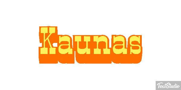 Kaunas Effetto testo