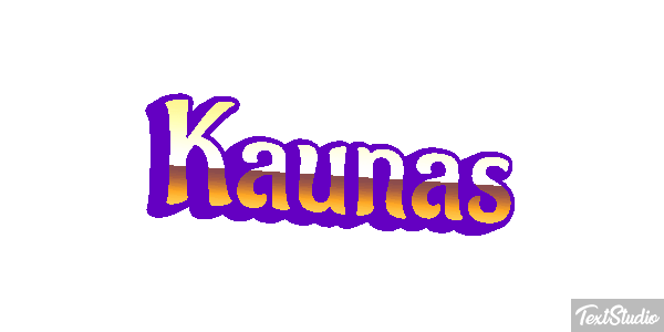 Kaunas Effetto testo