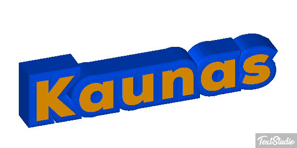 Kaunas Effetto testo
