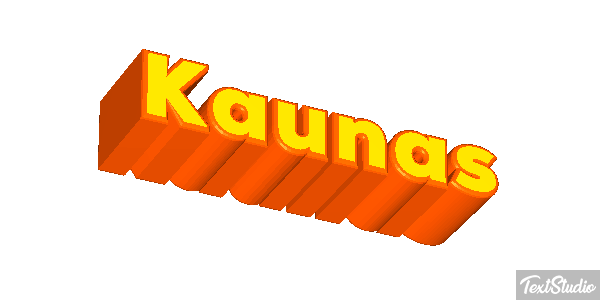 Kaunas Effetto testo