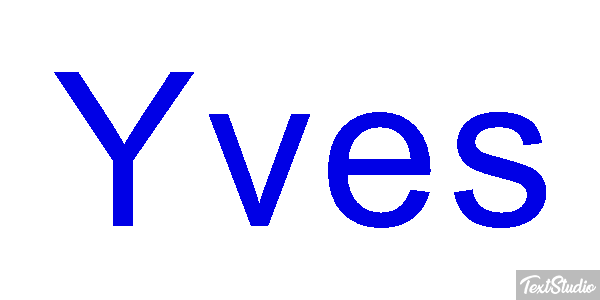 Yves Effetto testo