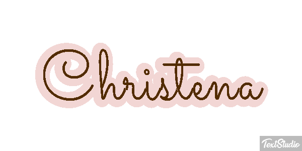Christena Текстовый эффект