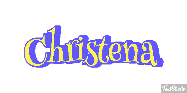 Christena Текстовый эффект