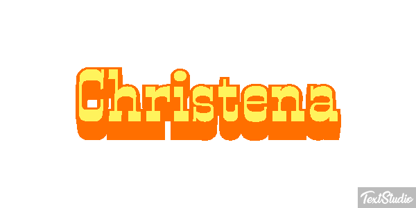Christena Текстовый эффект