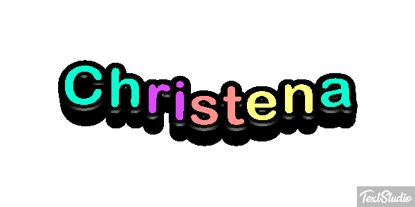 Christena Текстовый эффект