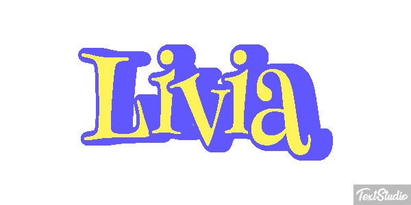 Livia Text effect