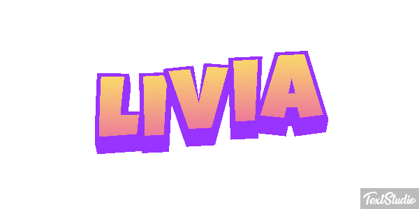 Livia Text effect