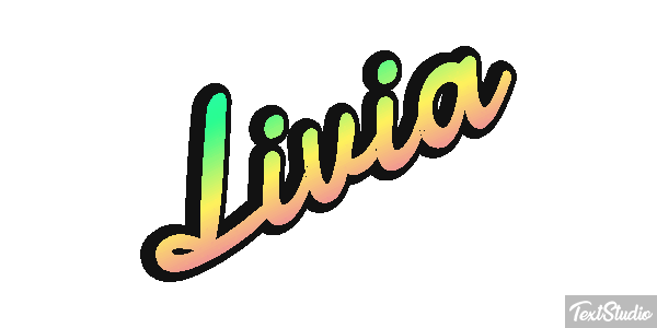 Livia Text effect