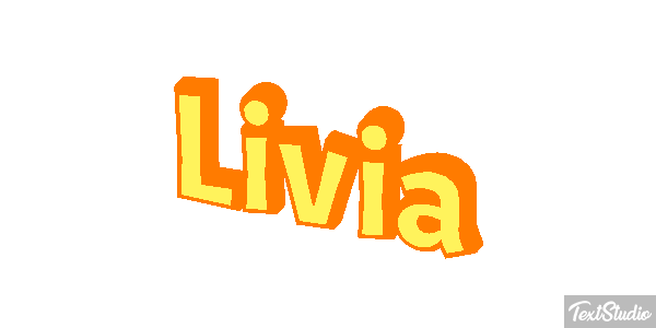 Livia Text effect