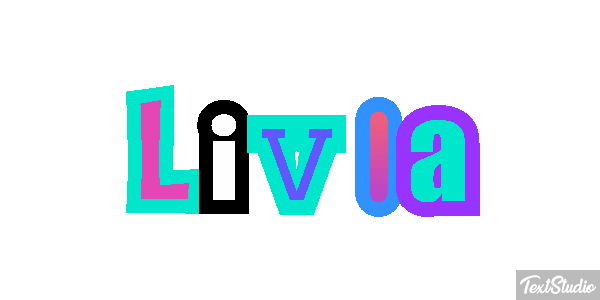 Livia Text effect