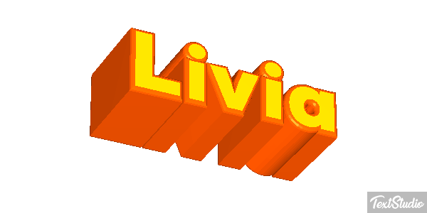 Livia Text effect