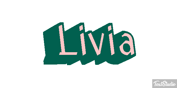 Livia Text effect