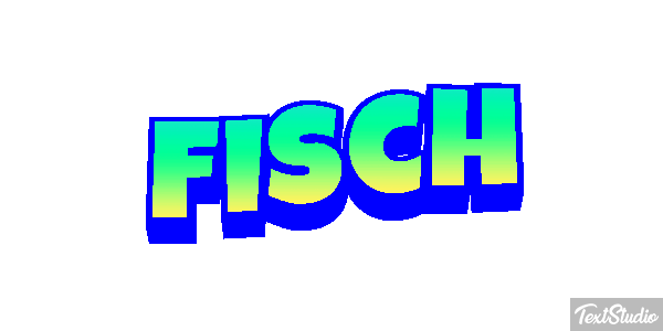 Fisch Texteffekt