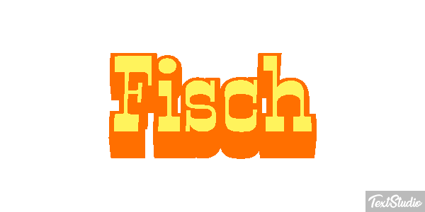 Fisch Texteffekt
