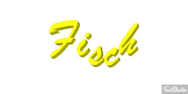 Fisch Texteffekt