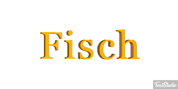 Fisch Texteffekt