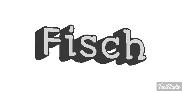 Fisch Texteffekt
