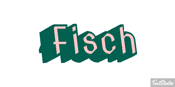 Fisch Texteffekt