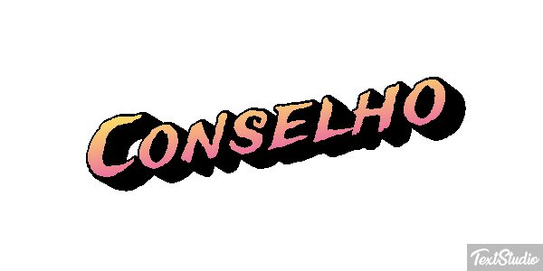 Conselho Text effect