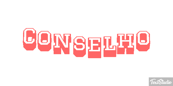 Conselho Text effect