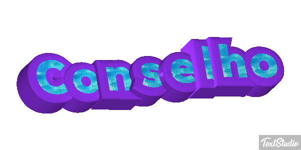 Conselho Text effect
