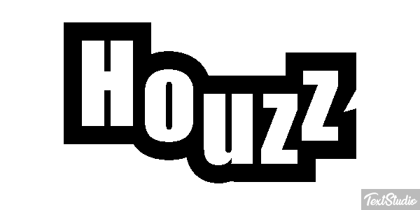 Houzz Effet de texte