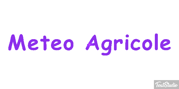 Meteo Agricole Efeito do texto