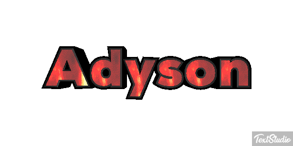 Adyson Text effect