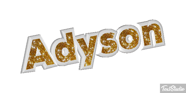 Adyson Text effect