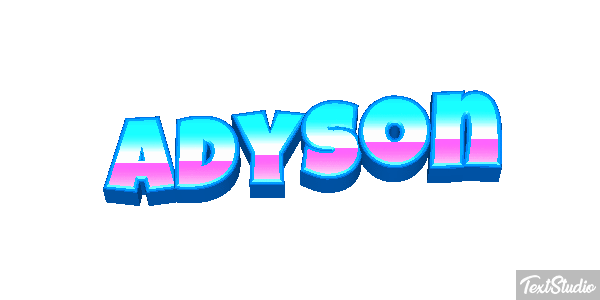 Adyson Text effect