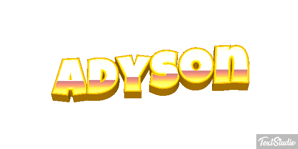 Adyson Text effect