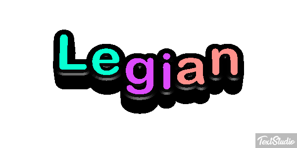 Legian Effetto testo