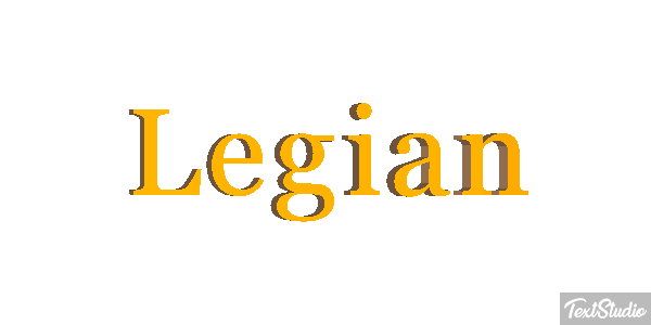 Legian Effetto testo