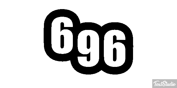 696 Texteffekt