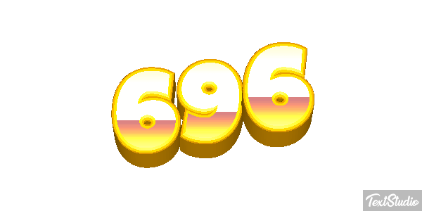 696 Texteffekt