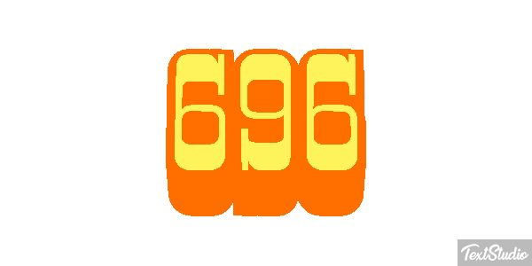 696 Texteffekt