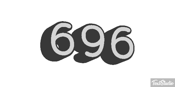 696 Texteffekt