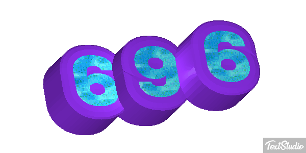 696 Texteffekt