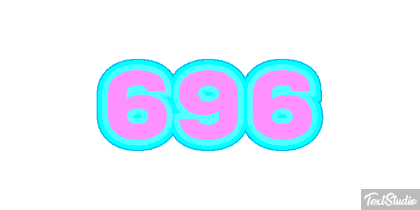 696 Texteffekt