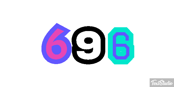 696 Texteffekt